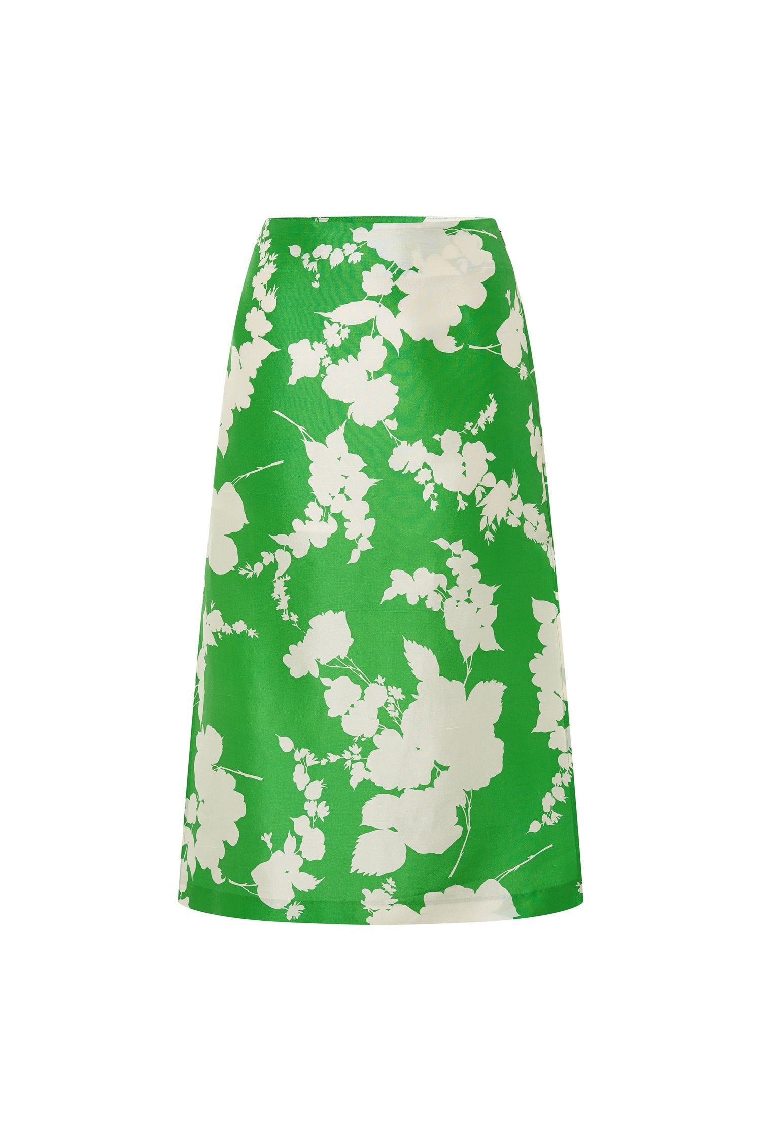 Oroton-Silhouette Print A-Line Skirt-Justbrazil