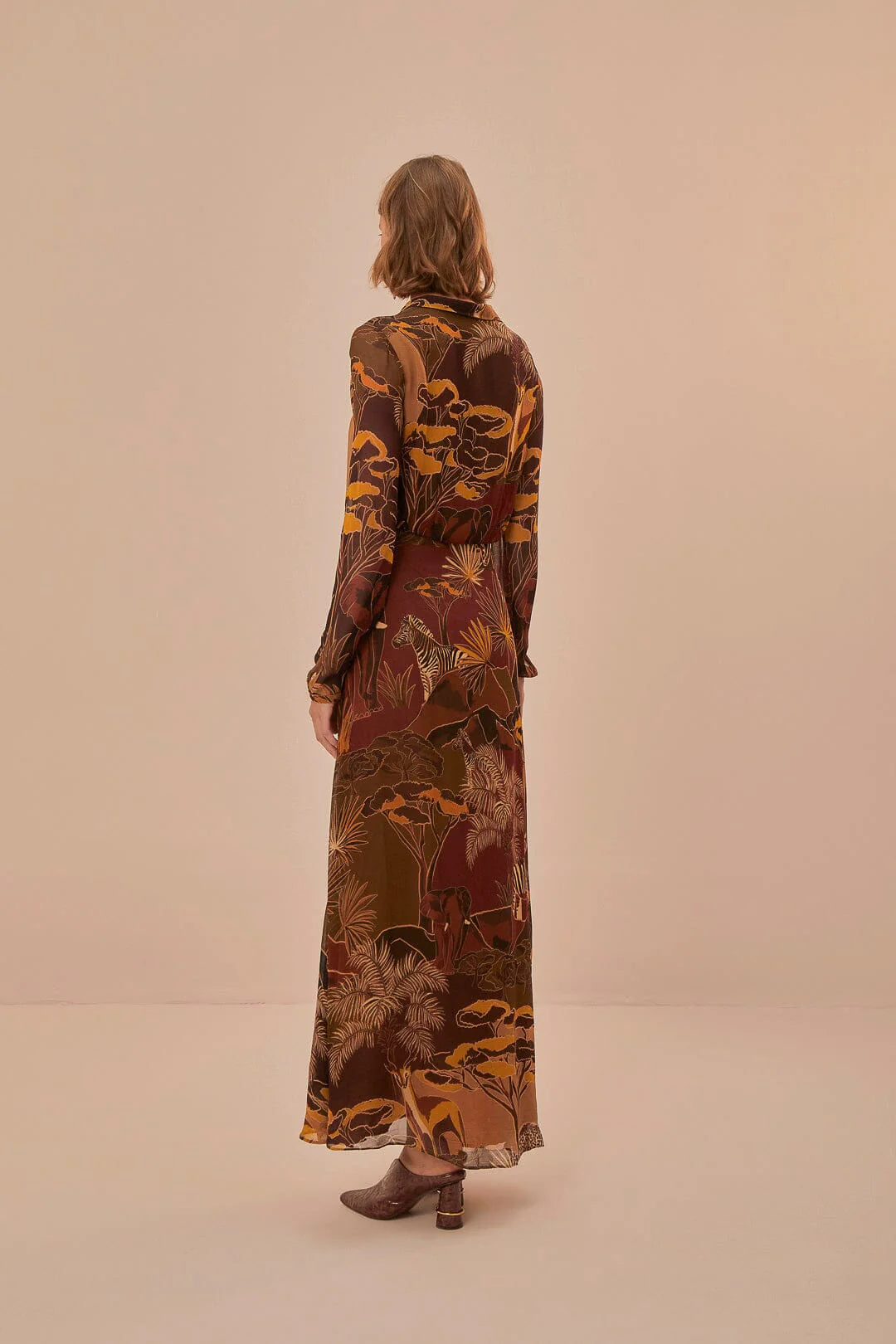 Savana Dream Caramel Maxi Dress