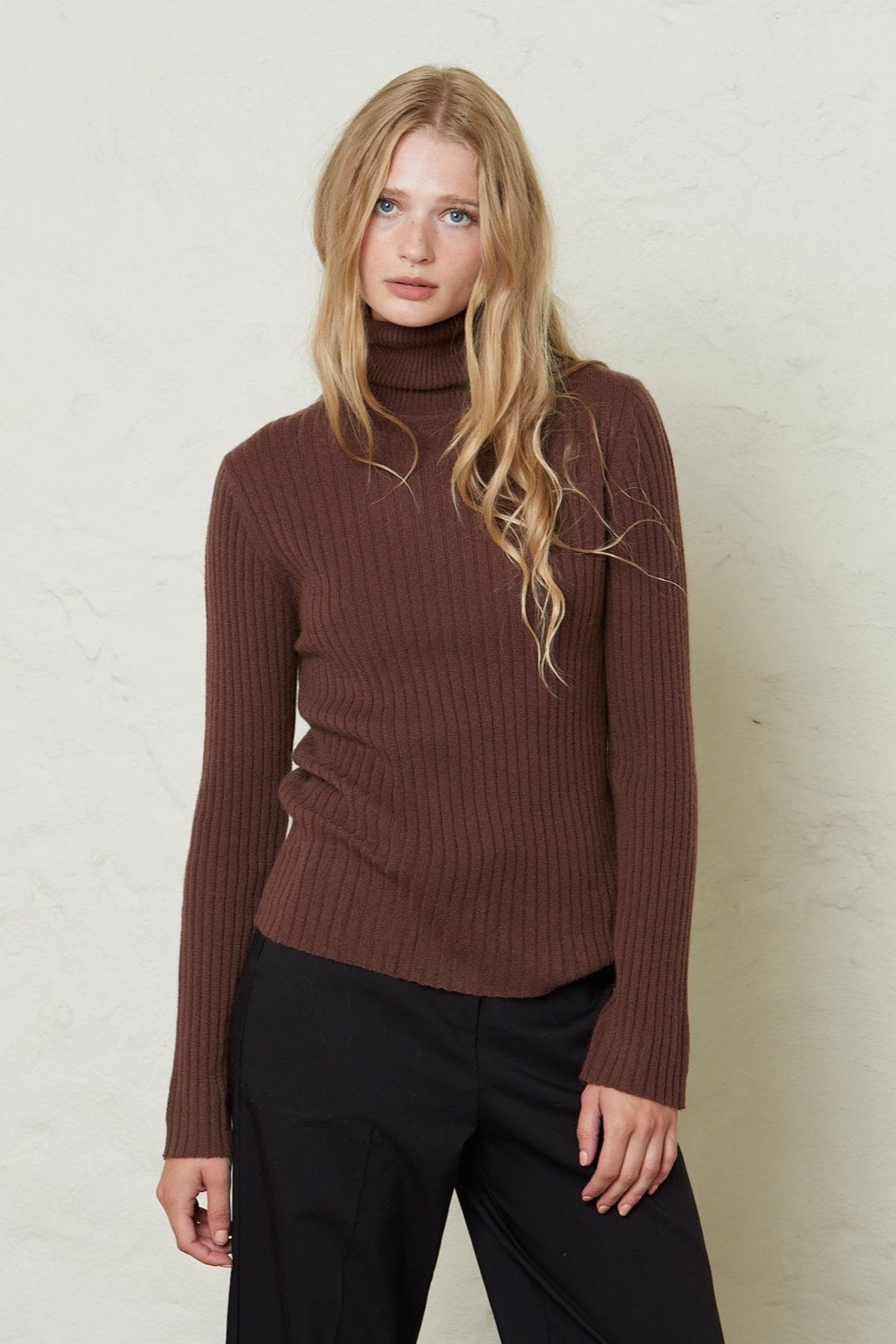 Absolut cashmere-Aline Chocolat Blouse-Justbrazil