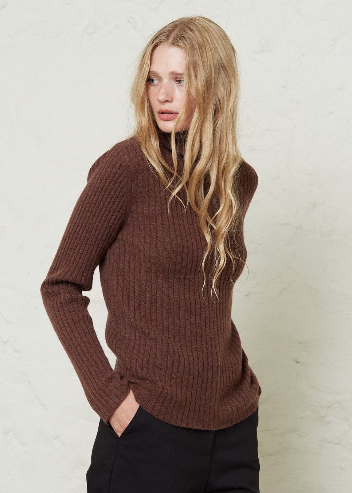 Absolut cashmere-Aline Chocolat Blouse-Justbrazil