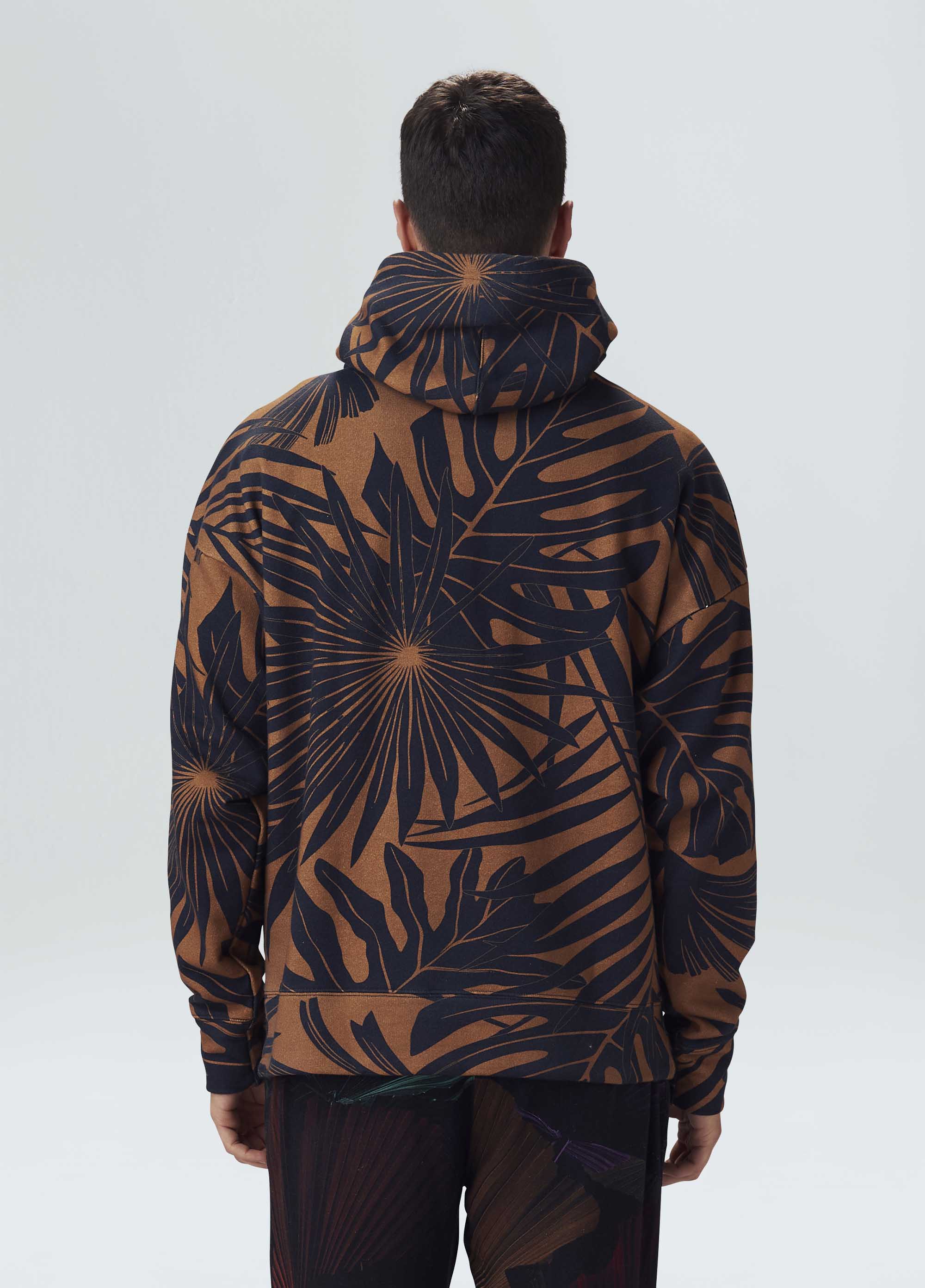 OSKLEN-DARK LEAF TROPI OVER SWEATSHIRT-JUST BRAZIL