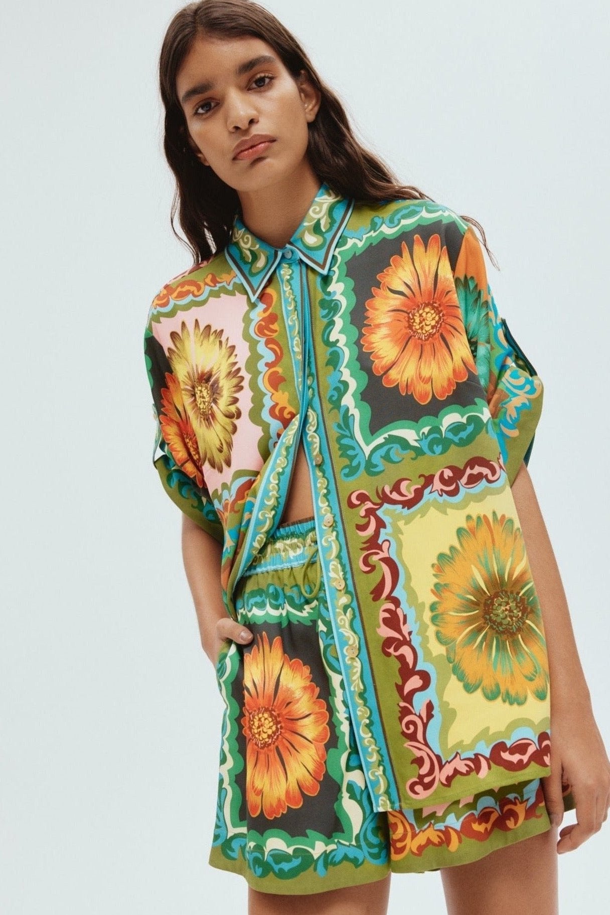 Alemais-Disco Daisy Shirt-Justbrazil