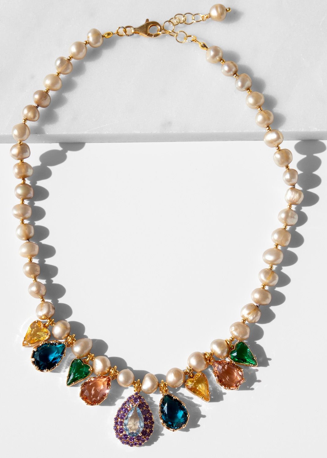 Albia Pearl Necklace