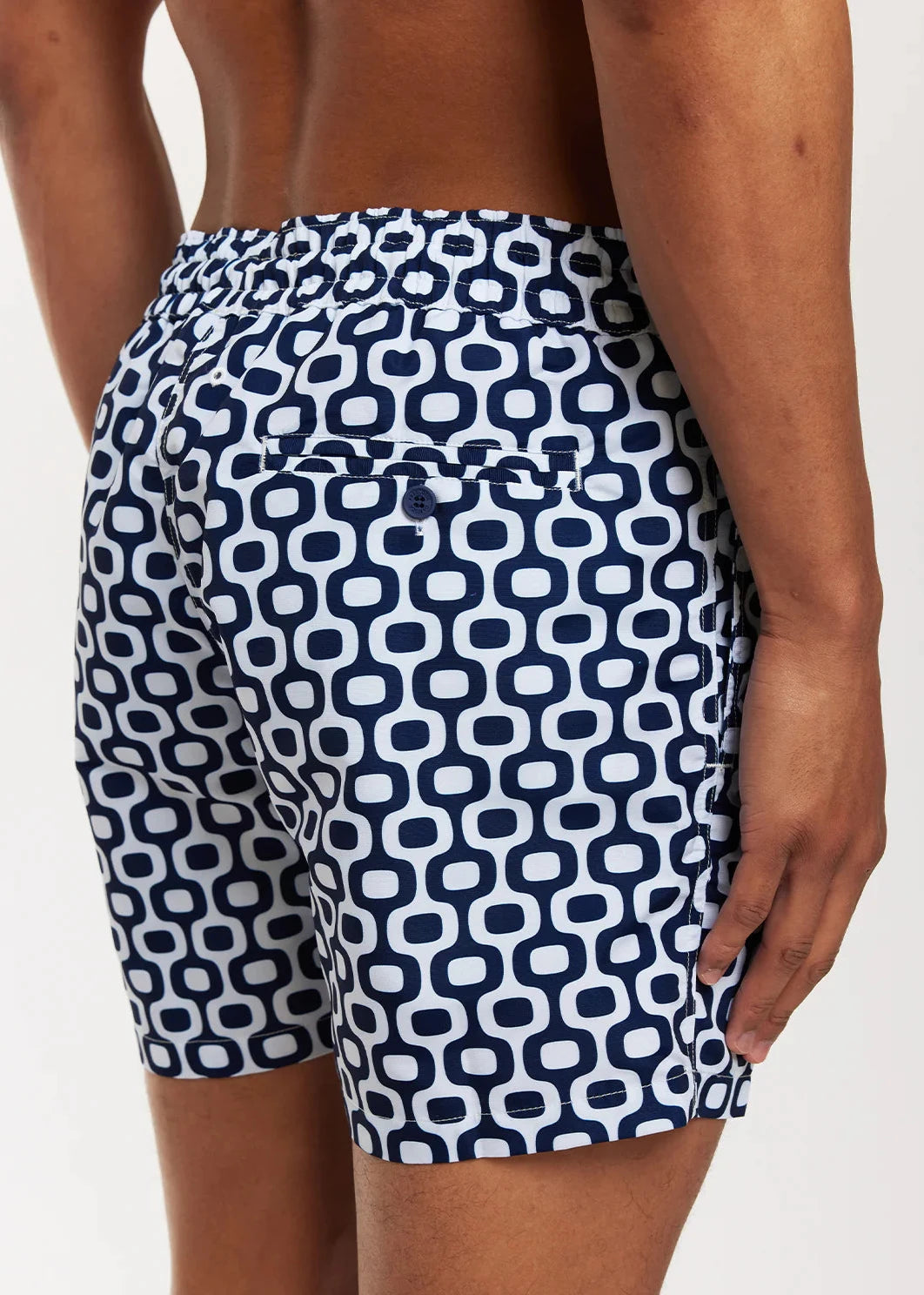 Frescobol-Sport Swim Shorts Ipanema Navy-JustBrazil