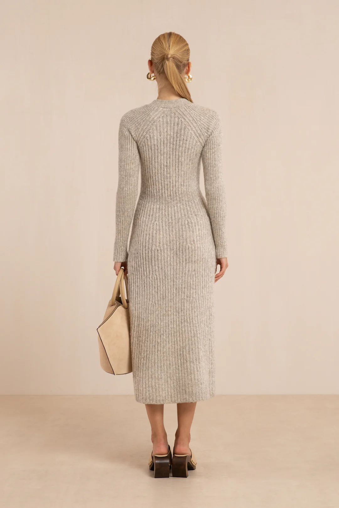 Bessiana Knit Dress Fog