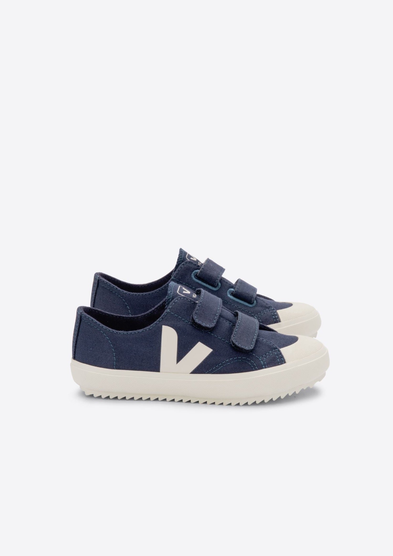 Veja Kids-Small Ollie Canvas Marine Pierre-Justbrazil