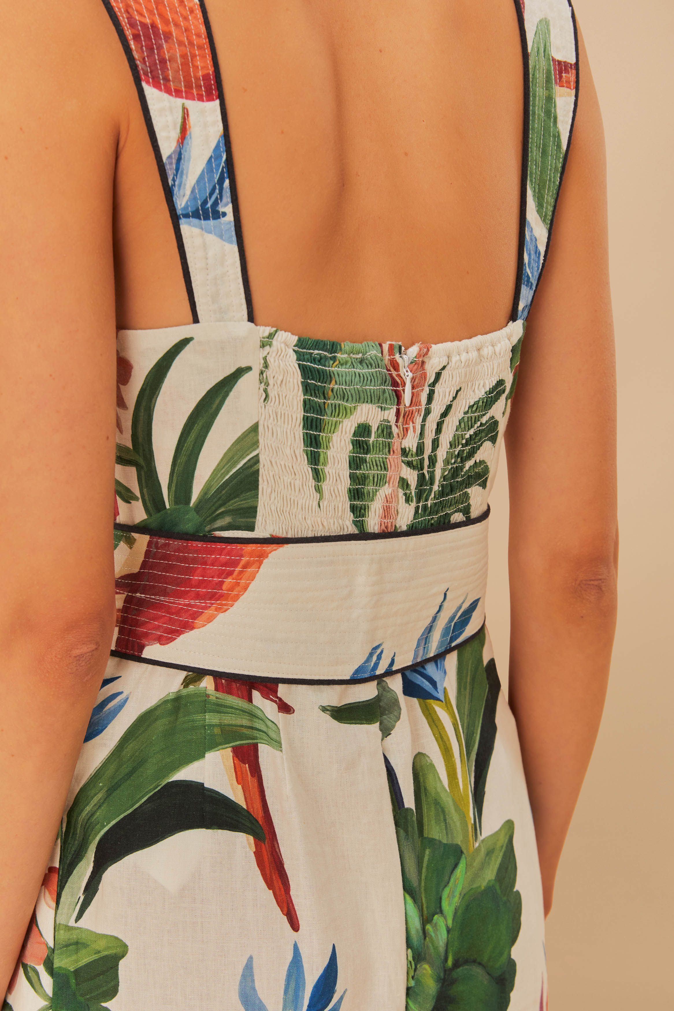 Midnight Macaw Fiesta Mix Jumpsuit