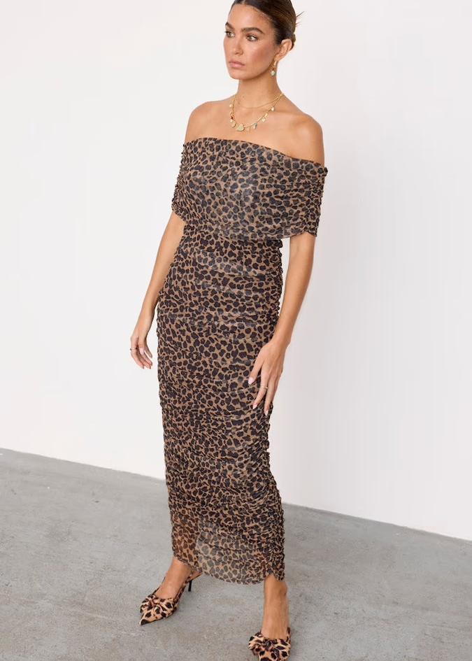 Leopard Diaz Dress