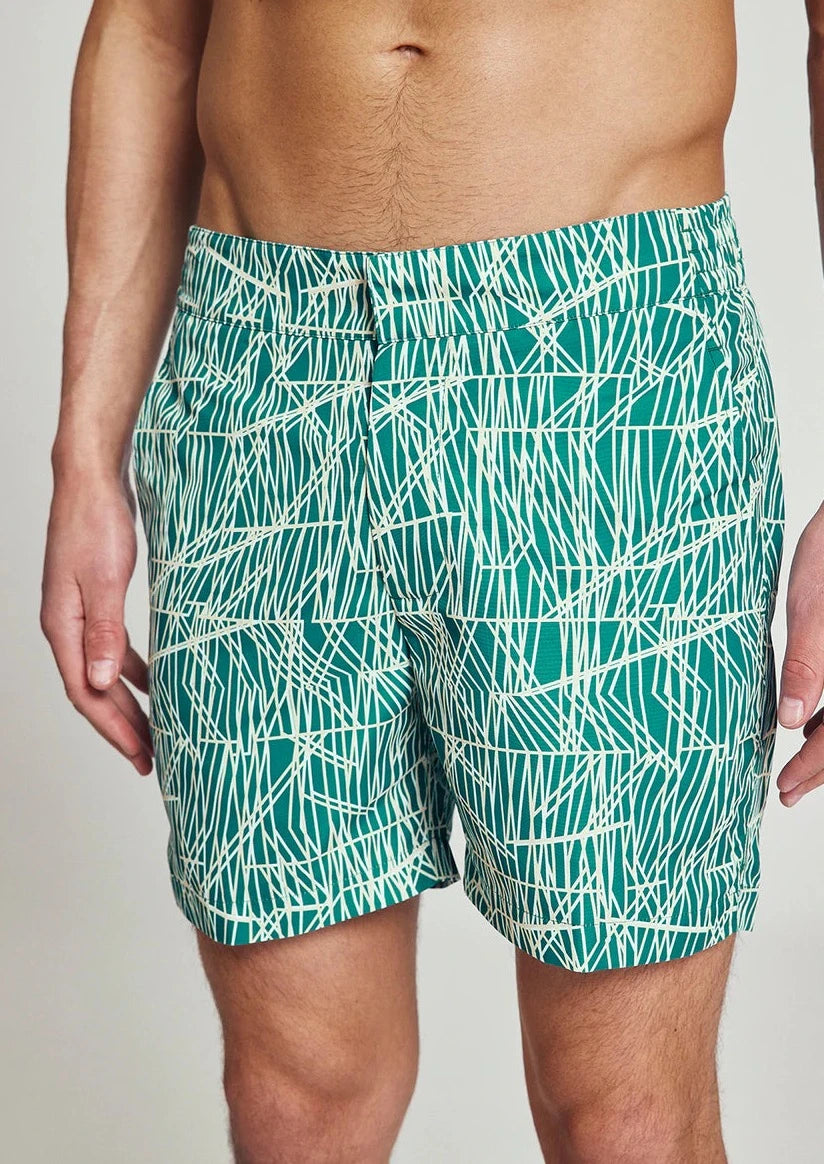 Classic Swim Shorts Rocha Print