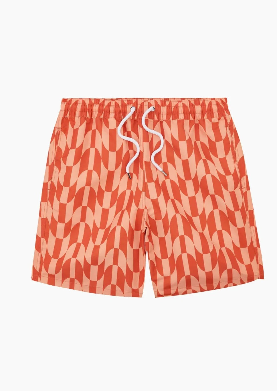 Frescobol-Board Swim Shorts Copacabana Chechered-Justbrazil