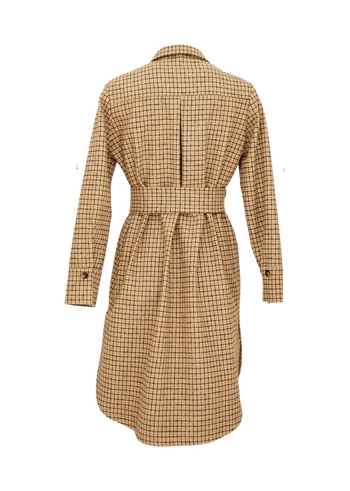 POSITANO KARO BROWN SHIRTDRESS JUSTBRAZIL JUST BRAZIL