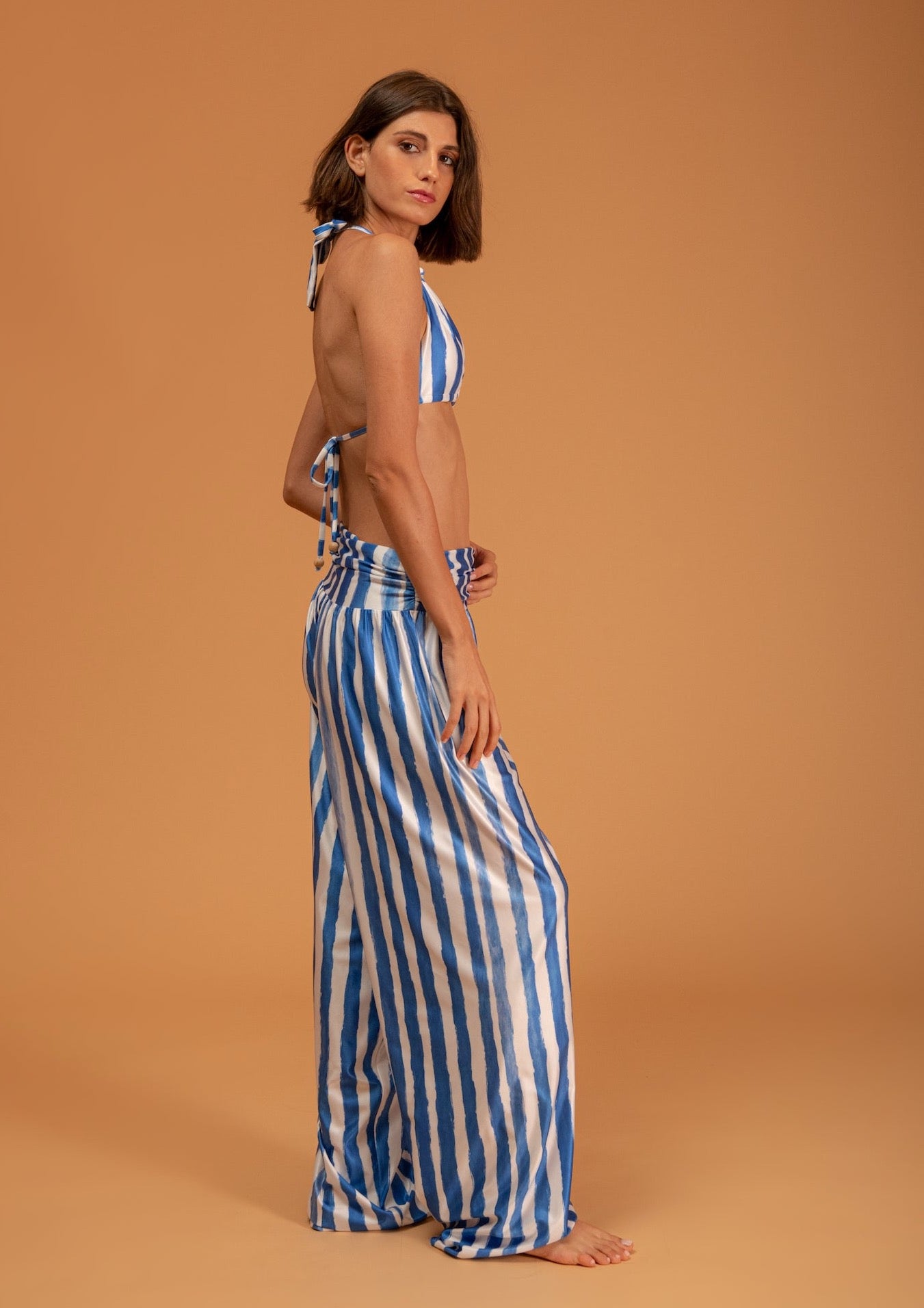 Galeria-Cari Blue Stripes Trousers-Justbrazil