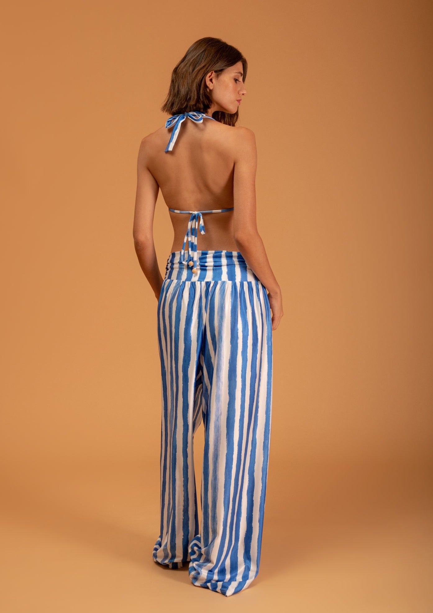 Galeria-Cari Blue Stripes Trousers-Justbrazil