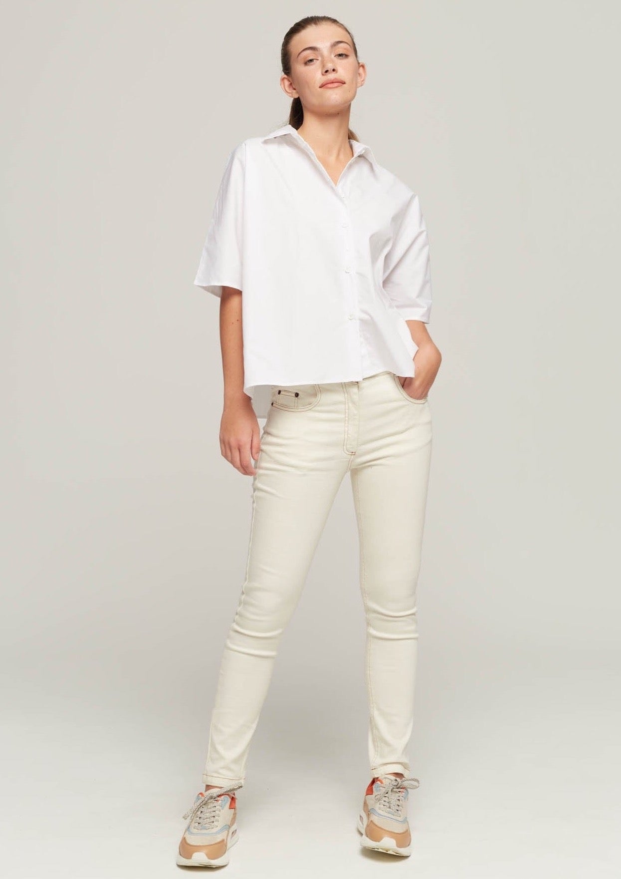 MILLA-TROUSERS-SAMANTHA VANILLA TROUSERS-JUST BRAZIL