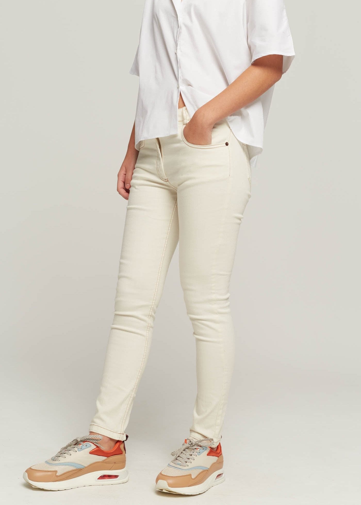 MILLA-TROUSERS-SAMANTHA VANILLA TROUSERS-JUST BRAZIL