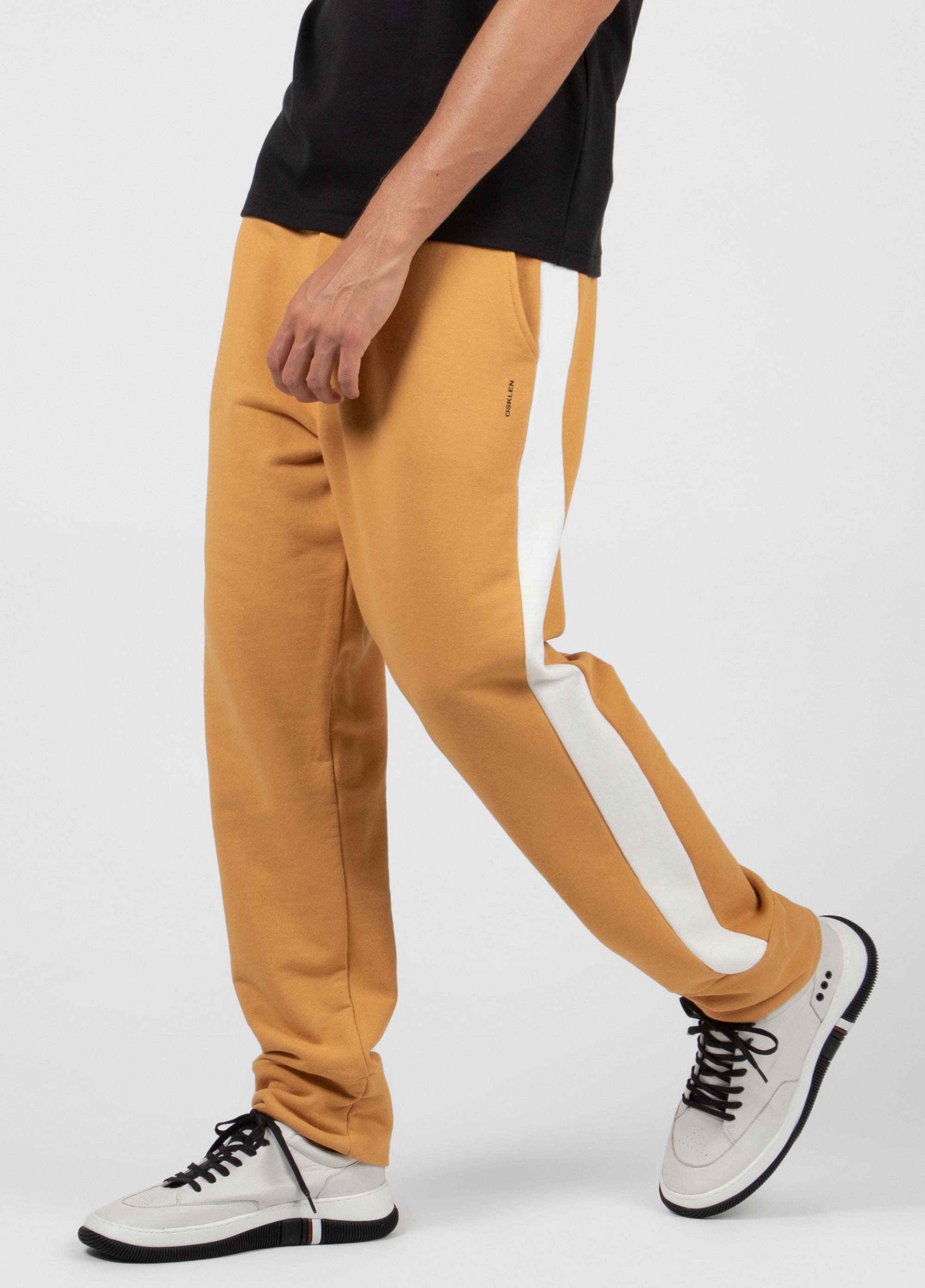 OSKLEN-PANTS-MUSTARD COMFY CASUAL PANTS-JUST BRAZIL