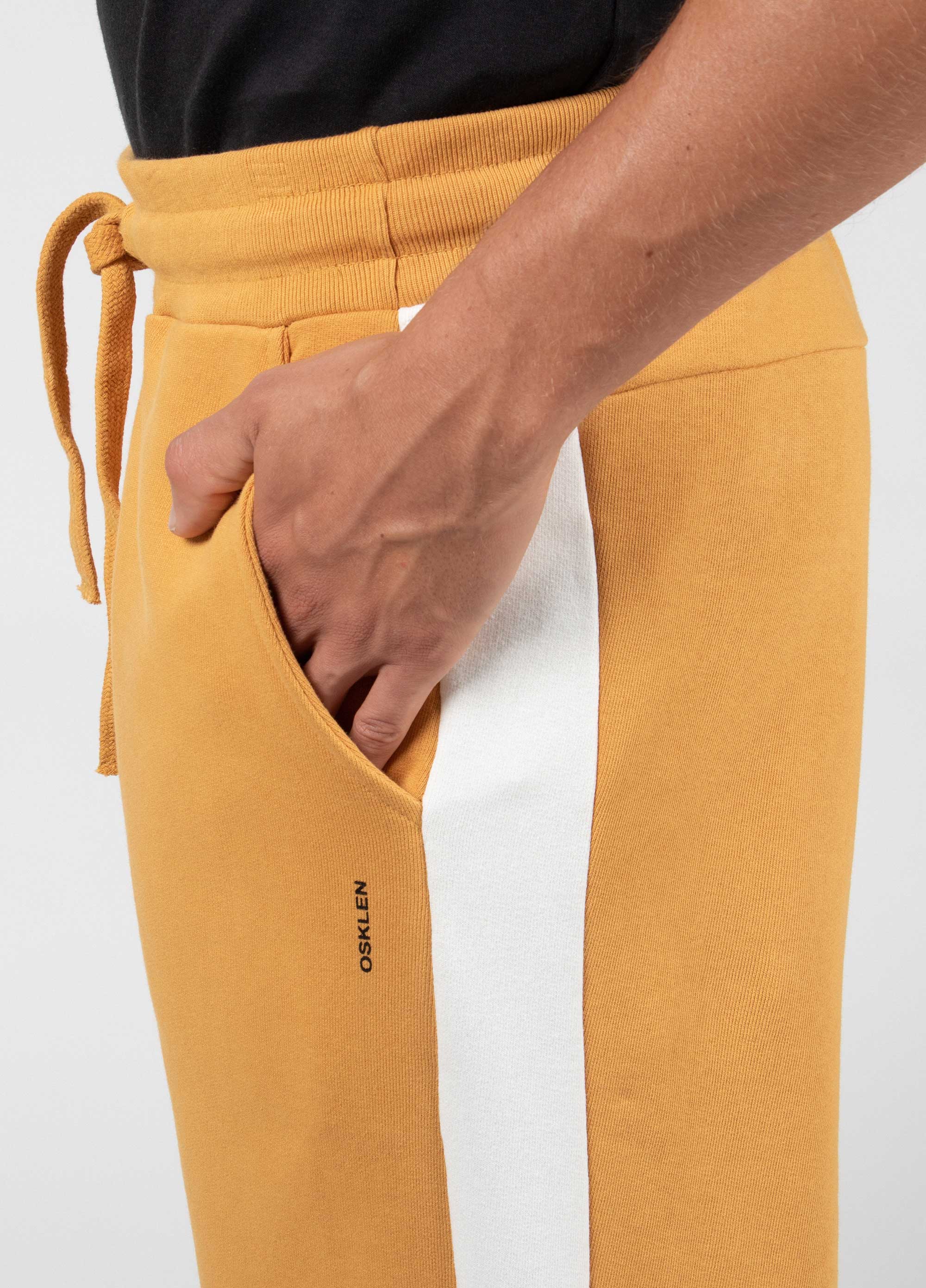 OSKLEN-PANTS-MUSTARD COMFY CASUAL PANTS-JUST BRAZIL