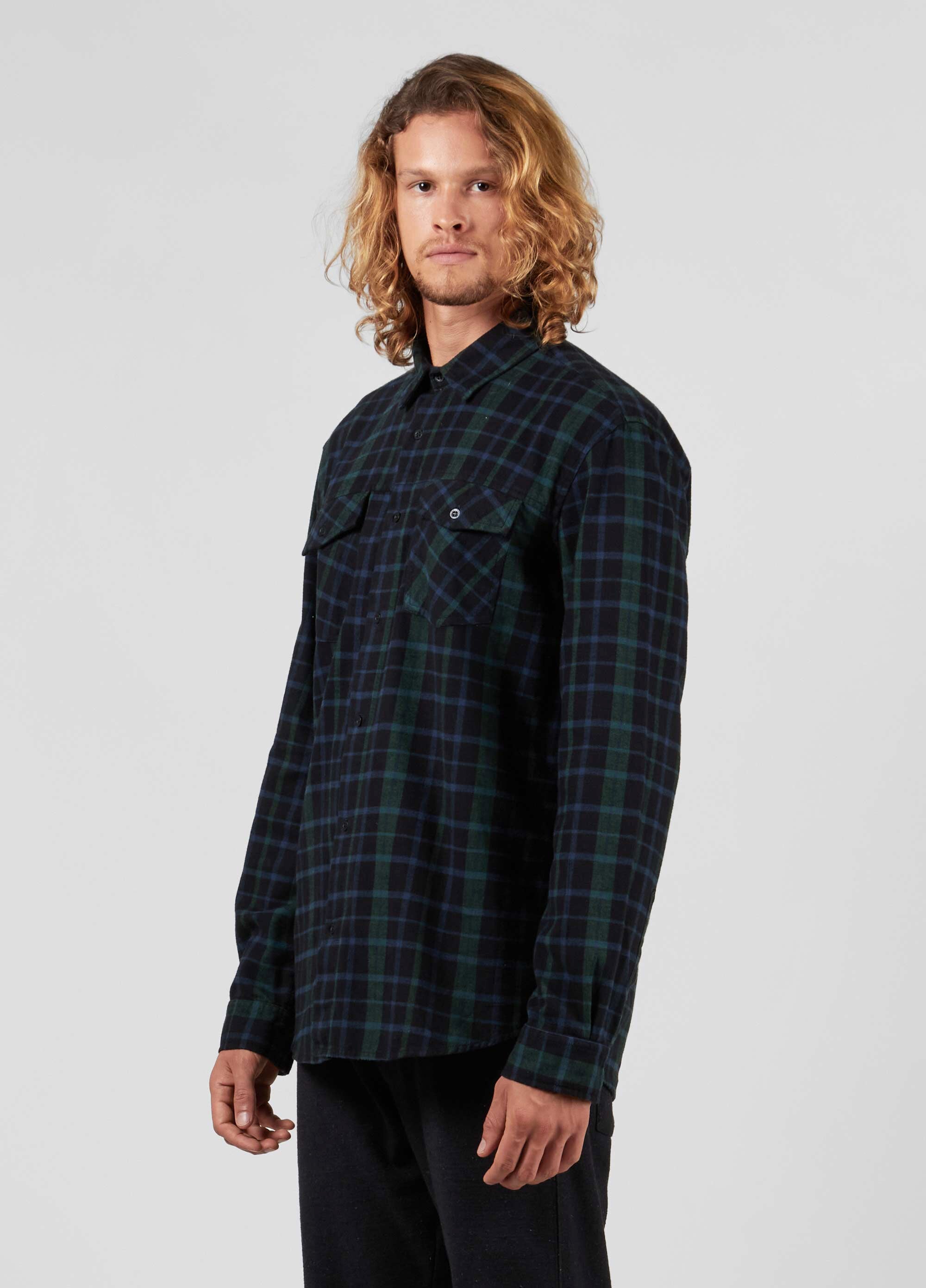 OSKLEN-SHIRT-TARTAN PLAID MI SHIRT-JUST BRAZIL